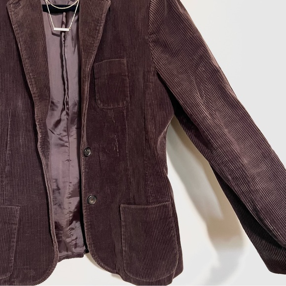 JONES NEW YORK SIGNATURE Corduroy Jacket in Brown - Picture 2 of 4
